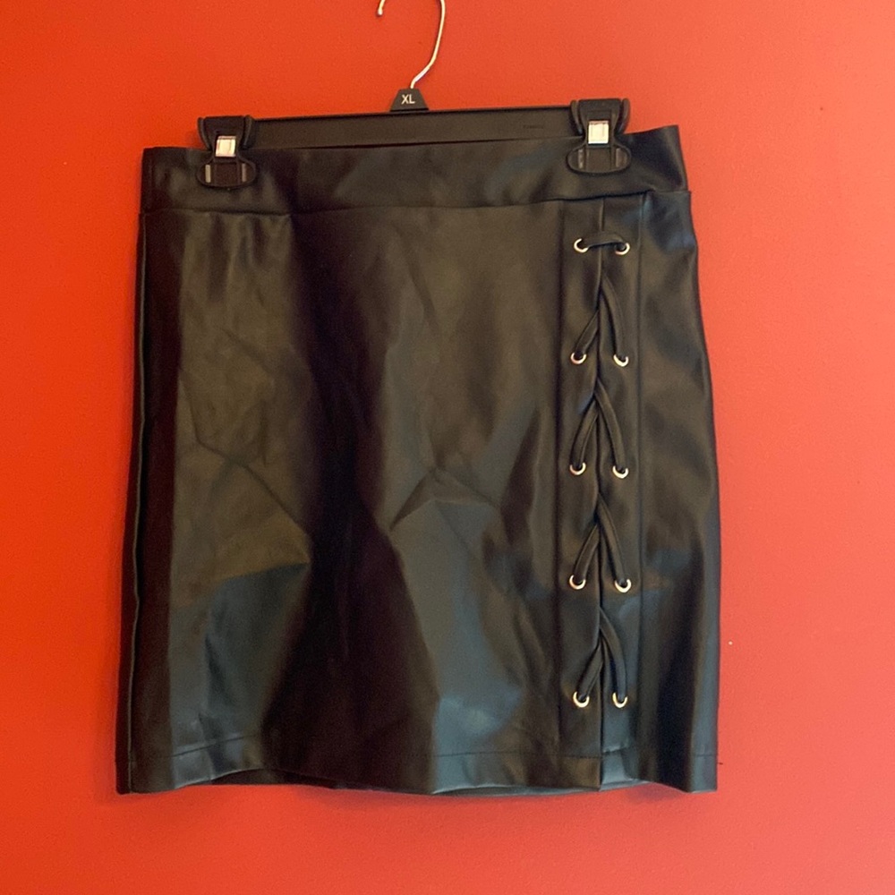 Leather Skirt